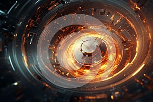 Timewarping abstract forms creating a surreal