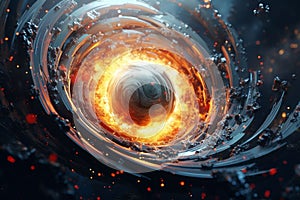 Timewarping abstract forms creating a surreal