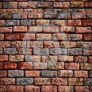 timeworn old brick wall pattern texture
