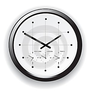 Timezone clock