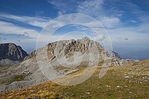 Timfi mountain landscape