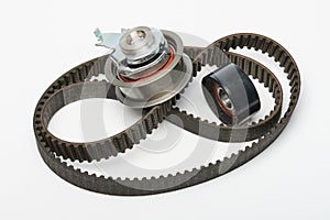 Timing belt with roller kit