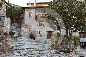 Timiou Prodromou Monastery near town of Serres, Greece photo
