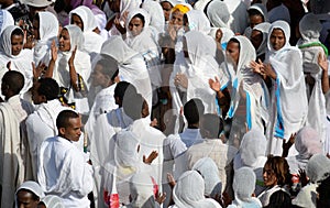 Timkat celebration in Ethiopia