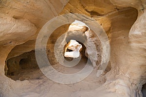 Timna valley Chalcolithic copper mines Israel photo