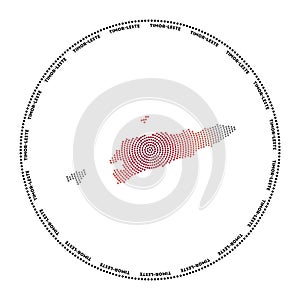 Timor-Leste round logo.