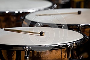 Timpani closeup