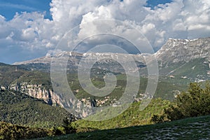 Timphi mountain in Zagori area, Northern Greece