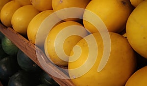 Timun suri in the fruit market