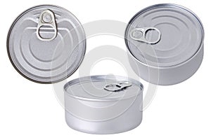 Aluminium tin can conserve isolated