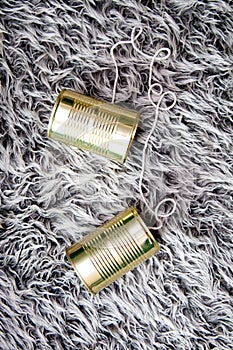 Tin can phone