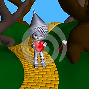 Tin Man Offers His Heart