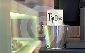 Tin tip box