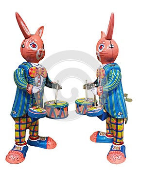 Tin Toy Bunny