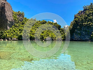 Tinago Island in Mindanao, Philippines.