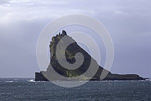 Tindholmur islet, Faroe Island