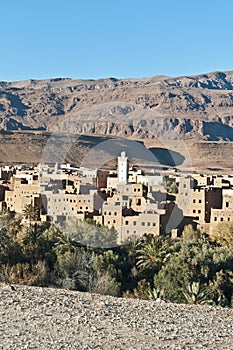 Tinerhir village at Morocco