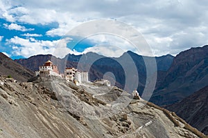 Tingmosgang Monastery Tingmosgang Gompa in Sham Valley, Ladakh, Jammu and Kashmir, India