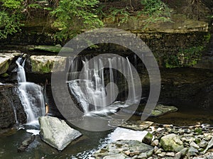 Tinkers Creek Waterfalls in Cleveland, Ohio