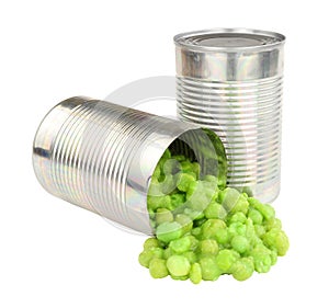 Tinned mushy marrowfat peas