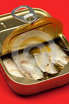 Tinned sardines
