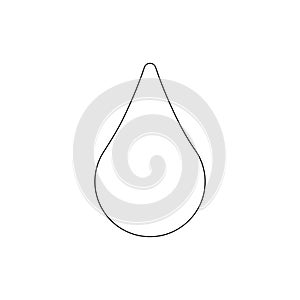 Tint drop outline icon. Signs and symbols can be used for web, logo, mobile app, UI, UX