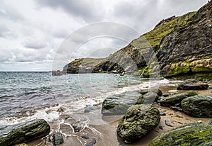 Tintagel - Beautiful sea and mountain view