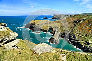 Tintagel Castle Cornwall England