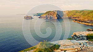 Tintagel coastline