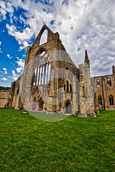 Tintern Abbey on the river Rye