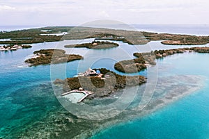 Tintinpan and isla Mucura in San Bernardo Islands, on Colombia& x27;s Caribbean Coast photo