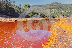 Tinto River, Huelva, Spain photo