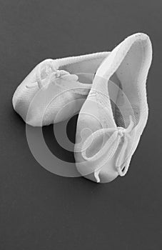 Tiny ballet shoes - B&W