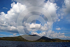 The tiny Bunaken Island in North Sulawesi, Indonesia