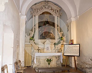 Tiny chapel dedicated to the legend on the coming of Saint Paul to Galatina