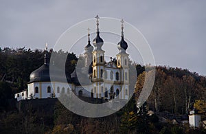 Tiny church called Kaeppele in the german city Wuerzburg