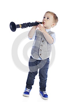 Tiny Clarinet Player