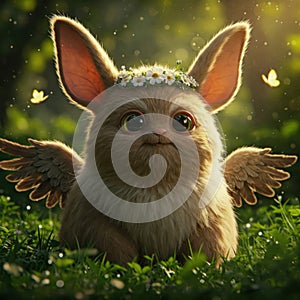 Tiny Creature with Innocent Expression