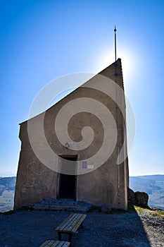 The tiny house in the fortress