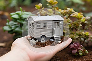 Tiny House in Hand. New Beginnings, Business Opportunities, Real Estate Ventures
