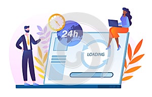 Tiny people update operation system