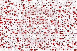 Tiny red hearts