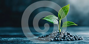 Tiny Sapling in Soil