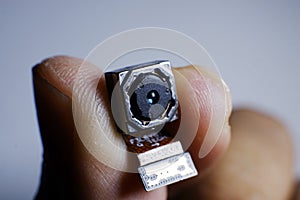 Tiny small smarthphone camera module in fingertip