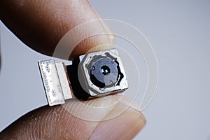 Tiny small smarthphone camera module in fingertip