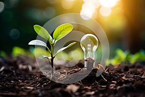 Tiny Snail Among Grass Blades. Generative AI