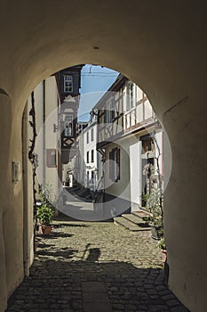 The tiny town of winemakers.