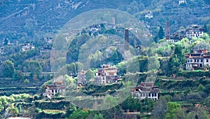 A tiny village in Danba,sichuan