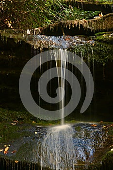 Tiny waterfall
