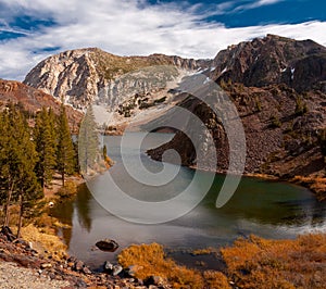 Tioga Lake in Yosemite National Park